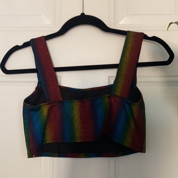 Rainbow crop top - Picture 3 of 3
